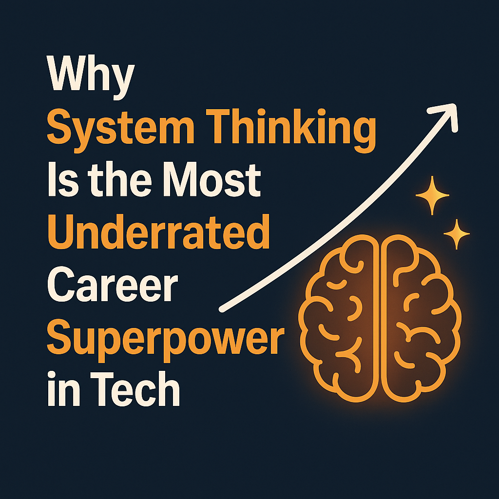 Why System Thinking Is the Most Underrated Career Superpower in Tech