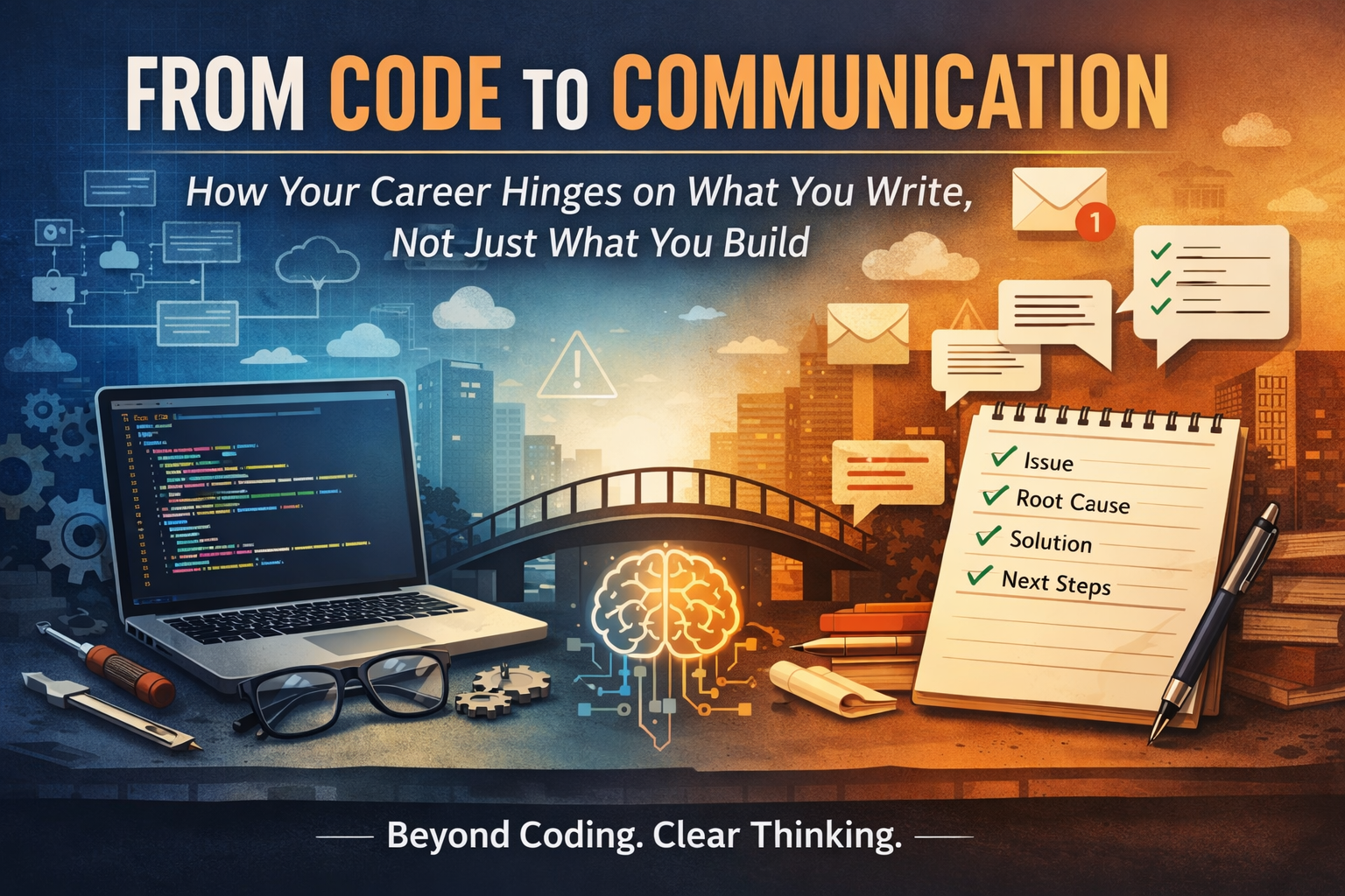 From Code to Communication: How Your Career Hinges on What You Write, Not Just What You Build