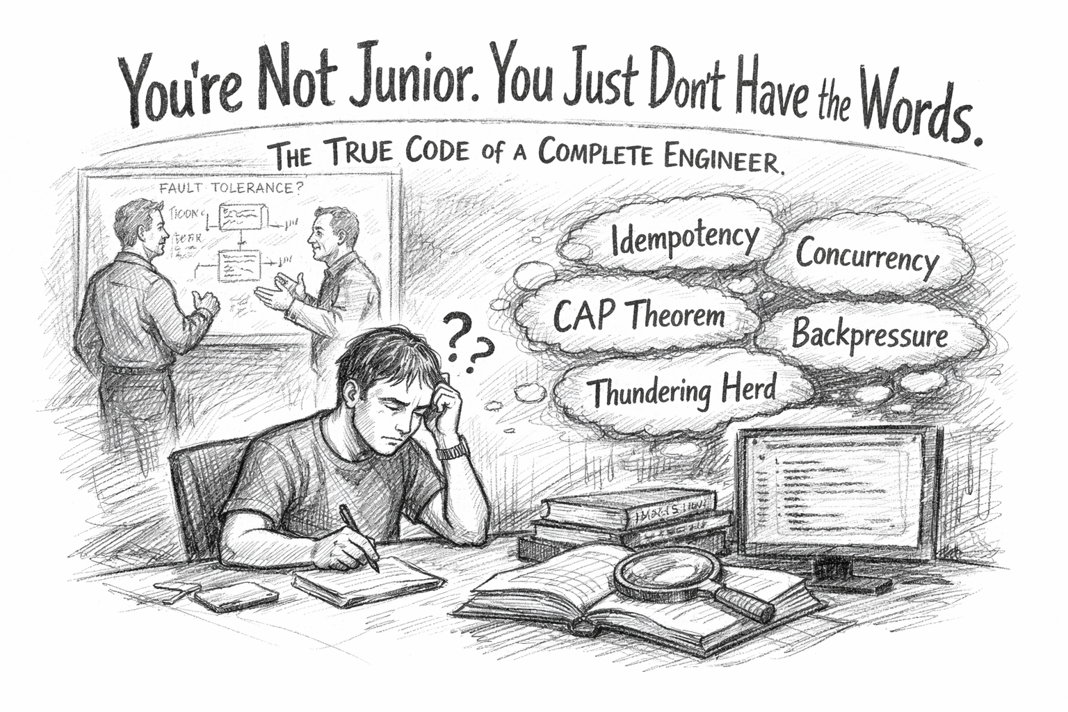 You're Not Junior. You Just Don't Have the Words.