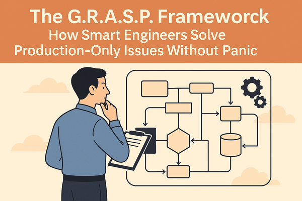 The G.R.A.S.P. Framework: How Smart Engineers Solve Production-Only Issues Without Panic