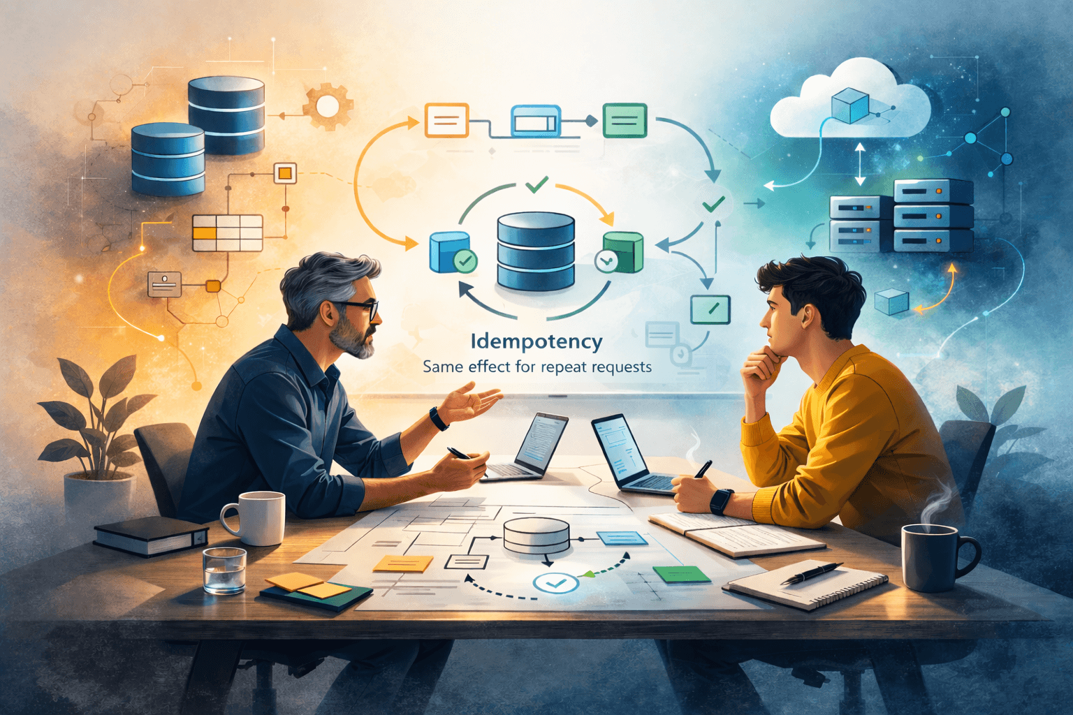 Idempotency Is Not an API Thing: A Conversation Between Two Engineers