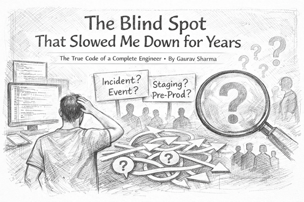 The Blind Spot That Slowed Me Down for Years